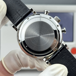 316L Edelstahl-Uhr mit Blauem Zifferblatt und Drei-Augen-Anzeige, Kalenderfunktion, Automatische Mechanische Herrenuhr - Product Image 6