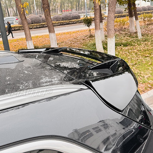 Aileron de toit arrière noir brillant/effet carbone pour BMW X5 G05 2019-2024, lèvre de spoiler de coffre arrière, garniture de style automobile - Product Image 5