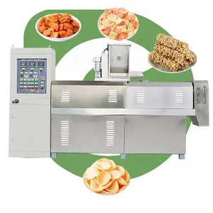 Diesel Engien small food Puffed Wheat Cereals Rice Sweet Corn Sticks Snack puff Extruder Making Machines