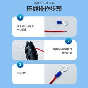 Bloques de Terminales Fanlian, 678 Piezas en Caja, Conectores de Plástico con Tubo Termocontraíble para Crimpado de Cables - Product Image 4
