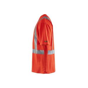Blaklader-เสื้อยืดยูวี338210115500ม. ชุดทำงาน HI-VIS 7330509429440สีแดง Hi-Vis - Product Image 4