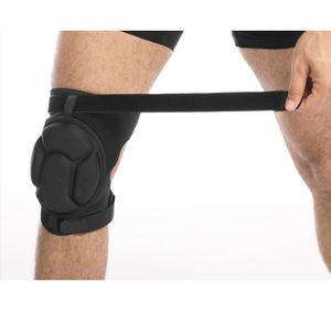 Soporte de Rodilla Deportivo de Poliéster Ligero, Transpirable, con Absorción de Impactos y Antideslizante, con Cierre de Tirón para Fútbol, Running y Deportes - Product Image 6