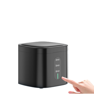 Portable IPX6 Waterproof 50kHz Ultrasonic Retainer Cleaner UVC Sterilization Stainless Steel Construction for <b>Dental</b> Aligners - Product Image 1