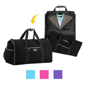 Free Sample Foldable Storage <b>Bag</b> at Wholesale Prices Garment Storage Huge Travel <b>Suit</b> <b>Bags</b> Made Water Resistant Nylon 15L/20L - Product Image 5