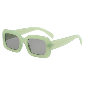 Xsy Women's <b>Square</b> <b>Frame</b> Sunglasses Pink Gradient Lens UV400 Protection Fashion Sun Glasses - Product Image 5