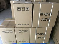 WF-B2000 Commerciële hotel elektrische centrifugale sapcentrifuge fruitextractor aluminium behuizing voor wortel sinaasappel appel groentesap
