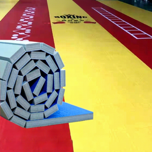 Tappetino Arrotolabile per Arti Marziali in Schiuma EVA e PVC, Attrezzatura per Taekwondo, Ginnastica e Fitness HF57 Unisex - Product Image 2