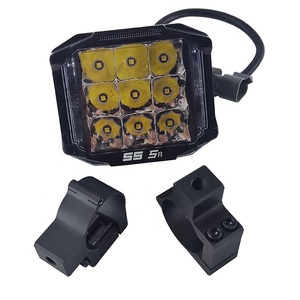 Baja 1000 Kim Loại Nhôm Kẹp Núi Chân Đế Thép Không Gỉ Đèn Khung Giá Cho Off-Road Go Kart Racer Phụ Kiện - Product Image 5