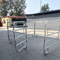Paneles portátiles de acero de alta resistencia para ganado, cabras, cerdos y ovejas, para corrales redondos, comederos y vallas, de bajo costo, al por mayor
