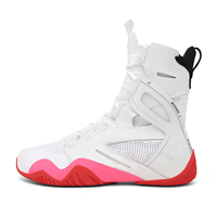 Chaussures de lutte professionnelles Elite pour hommes, design personnalisé, bottes d'entraînement pour la musculation, la force athlétique, la boxe et le combat