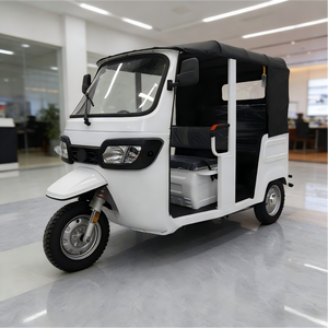 Triciclo Eléctrico de Pasajeros TUK de Cabina Cerrada de Alta Potencia de 1000 W |   Certificado por el DOT con Capacidad de Carga de 400 kg - Product Image 5