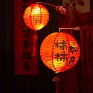 Adorno de Linterna Hanfu con Péptidos Xi, Decoración de Nudo Chino Auspicioso Rojo para Fiestas y Festivales - Product Image 3