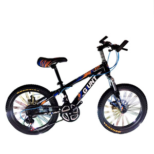 Nuova Bicicletta da <span class=keywords><strong>Montagna</strong></span> Pieghevole per <span class=keywords><strong>Bambini</strong></span>, 20 Pollici, 21 Velocità, Freni a Disco, Telaio in Acciaio Completamente Ammortizzato - Product Image 1