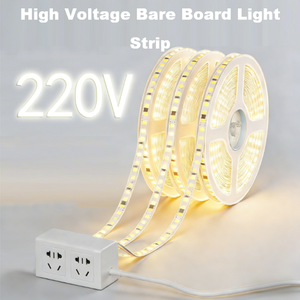 Lampu <span class=keywords><strong>Strip</strong></span> <span class=keywords><strong>LED</strong></span> <span class=keywords><strong>220V</strong></span> Tegangan Tinggi Tanpa Papan Pelindung untuk Dalam Ruangan 120 Lampu Ruang Tamu Plafon Linear Lampu <span class=keywords><strong>Strip</strong></span> Dekoratif Atmosfer - Product Image 2
