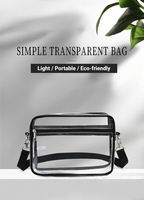 Sac de rangement vintage en PVC imperméable, haute qualité, pour cosmétiques et vêtements, vente en gros, grande capacité, écologique