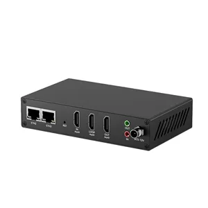 Codificador HD 4K H265 H264 MJPEG <span class=keywords><strong>AAC</strong></span>, Transmisión en Vivo SRT RTMP, Transmisión Push para IP UDP RTP, para Equipos de Hotel, Modelo ENCSH Metálico - Product Image 6