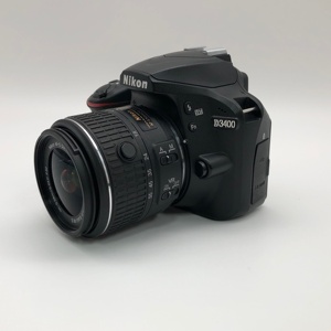 Appareil photo reflex numérique <span class=keywords><strong>Nikon</strong></span> D3400 d'occasion en gros, 18-55mm VR, 24,2MP, Bluetooth, SnapBridge, qualité supérieure, reconditionné pour la revente aux détaillants - Product Image 2
