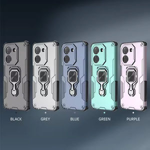 Étui robuste anti-chute pour iPhone 16 Pro Max, étui magnétique robuste pour iPhone 15 14 13 12 Pro, coque de protection intégrale avec béquille - Product Image 5