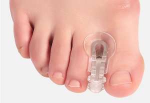Nouveau Design en Gel de Silicone Transparent, redresseur de gros <span class=keywords><strong>orteils</strong></span>, séparateur d'attelle, Hallux Valgus, dispositif de Correction du recouvrement des gros <span class=keywords><strong>orteils</strong></span> - Product Image 6