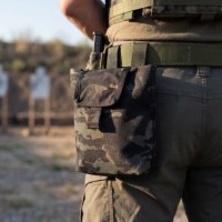 Pochette Tactique Pliable Molle pour Magazines, Munitions, Outils EDC, Sac de Récupération Utilitaire Pliable