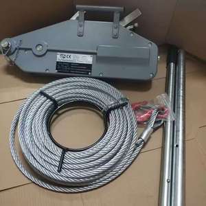 Sản Xuất Tại Trung Quốc Đòn Bẩy Dây Dây Tời Khối Miningwire Ropelever Tay Rắn Dây Kéo Palăng - Product Image 2