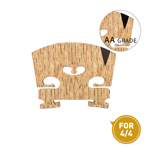 Ponte per Violino in Acero Grado AA 4/4 Stile Francese/Tedesco/Barocco per Sostituzione Violino - Product Image 2