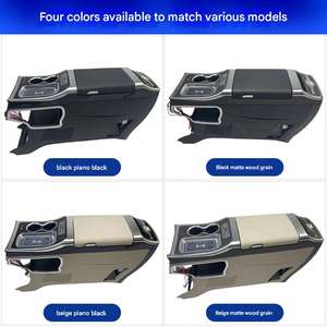 Nouvelle conception 2025 : Boîte de rangement pour console centrale avant avec accoudoir et écran réfrigérant pour kits intérieurs Vito 16-23 - Product Image 3