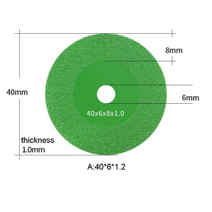 Outil de réparation de joints de carrelage, disque de coupe pour joints, lame de scie à fente pour le nettoyage des joints de carrelage céramique et de ciment, outil de nettoyage de joints - Product Image 3