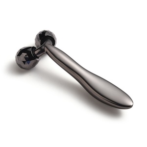 Factory Price Wholesale Zinc Alloy Metal Face Roller Guasha Body <b>Massage</b> <b>Tool</b> - Product Image 2