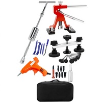 Kit de réparation de bosses sans peinture 149 pièces avec marteau à inertie, languettes adhésives pour élimination de bosses de grêle/portes/dents, ensemble d'outils de réparation de carrosserie automobile DIY