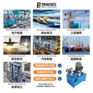 Sistema de Estación de Potencia Hidráulica de Doble Canal con Válvulas Solenoides, Fabricante Profesional de Cilindros Hidráulicos - Product Image 4