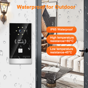 Điện Thoại Cửa Biệt Thự Căn Hộ IP TCP Màn Hình Cảm Ứng Hệ Thống Liên Lạc <span class=keywords><strong>Video</strong></span> Điện Thoại Thông Minh Chuông Cửa An Ninh Gia Đình - Product Image 3