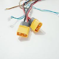 Cable de Alimentación, Cableado de Fábrica OEM/ODM, Cable IDE Molex Hembra a Doble Terminal SATA de 3 Pines para Computadora