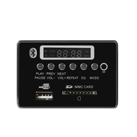 Carte de décodage MP3 PCBA de haute qualité pour montage automobile, prend en charge la lecture AUX et des cartes mémoire USB