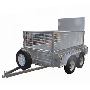 Penjualan pabrik Trailer kereta gandeng pengangkut hewan utilitas - Product Image 1