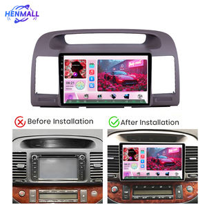 Lecteur DVD de voiture Android avec écran IPS 9 pouces 2 Din, GPS, WIFI, <span class=keywords><strong>YouTube</strong></span>, Qualcomm Snapdragon, pour Toyota Camry 2000-2015 - Product Image 5