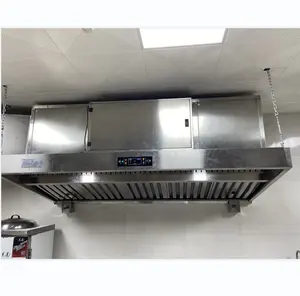 KELV для отеля и кухни, автоматический фильтр для удаления дыма из нержавеющей стали, коммерческая кухонная вытяжка, 3,0 м, вытяжка для дымохода