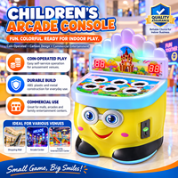 Console de jeu d'arcade commerciale pour enfants à monnayeur - Construction en plastique ABS et métal pour usage intérieur