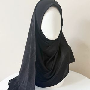 Sciarpa 2025 stile etnico malese in cristallo di lino canapa scialle comodo foulard in cotone nuovo Splicing in rete metallica d'argento - Product Image 6