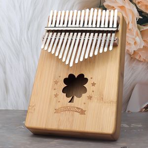 Garantía de calidad Starway Custom Solid Top Caoba Kalimba 17 teclas Pulgar Piano Niños Instrumento de música <span class=keywords><strong>Calimba</strong></span> para niños - Product Image 2