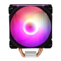 SAMA CPU Cooler Desktop Gaming PC CPU Quatre Caloduc Ari Cooler ARGB Effect Ventilateur LED