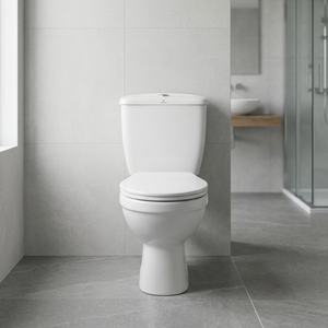 Modern Chinese Style Ceramic Two Piece Water Closet Toilet <b>Floor</b> Mounted WC With Tank Nigeria Africa Export - Product Image 4