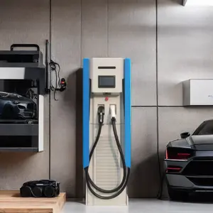 Best-selling Model YJH-Y01 New Energy Car Vehicle Charging Pile DC 1 Plug Charger Station Floor Mounted EV Charger Station