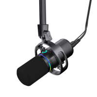 Neues WM8 Dynamisches Mikrofon mit Cantilever-Stativ, XLR-Schnittstelle, 48V Soundkarte für Aufnahmen, Synchronisation, Gesang, USB-Computeranwendung