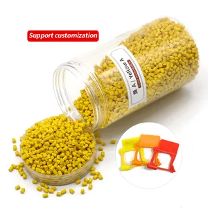 Anti Block Yellow Color Masterbatch Supplier Eco-friendly Materials Anti Bacterial Masterbatch