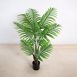 Green Leaf Plant Greenery Home Hotel Large Artificial Plants Artificial Palm <b>Tree</b> for Indoor Decorative - Product Image 2