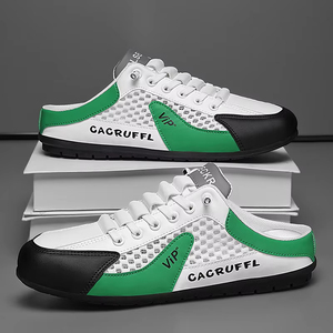 Chaussures décontractées légères et respirantes en maille pour hommes, style mule, à enfiler, confortables pour la marche - Product Image 3