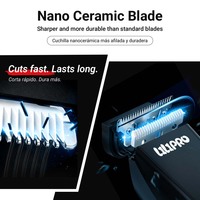 Tondeuse professionnelle sans fil LILIPRO EagleC Cold-Pro System pour animaux de compagnie, machine à tondre les chiens, produit de toilettage électrique pour chats
