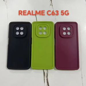 Funda de Teléfono Móvil TPU de Color Puro con Diseño Personalizado de Fábrica BAILI al por Mayor Más Barata para Accesorios OPPO Realme C63 5G - Product Image 3