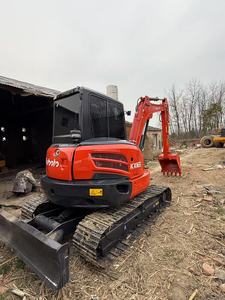 Vente en gros à bas prix Kubota 165 mini pelle hydraulique sur chenilles de 6,5 tonnes d'occasion 165 chargeuse-pelleteuse en stock - Product Image 4
